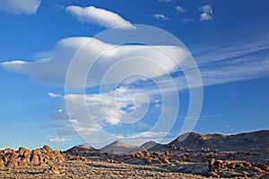 Lenticular Clouds, Alabama Hills