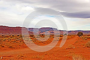 Lenticular Clouds at Monument Valley, Utah