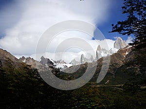 Lenticular Clouds over the Fitz Roy Massif