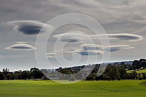 Lenticular Clouds over Middleham