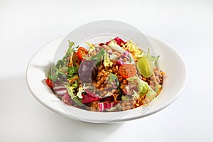 Lentil salad photo