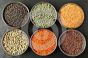 Lentils. photo