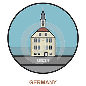 Lenzen. Cities and towns in Germany