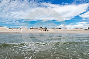 LenÃÂ§ÃÂ³is Maranhenses National Park in Brazil photo