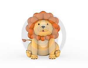 Leo 3D character model