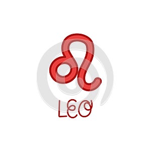 leo symbol illustration