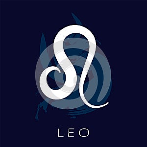 Leo zodiac symbol. Predicting the future with the signs of the zodiac.