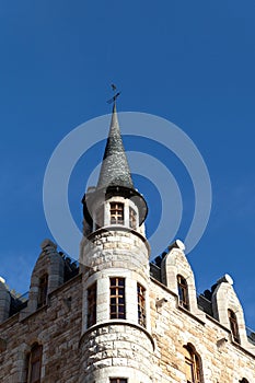Tower of Casa Botines, Leon, Spain