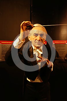 Leonard Bernstein Wax Figure