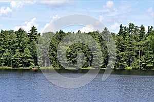 Leonard Pond, Colton,  St. Lawrence County, New York, United States. NY. US. USA.