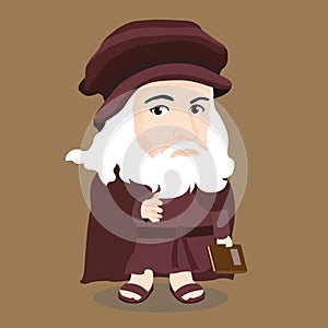 Leonardo da Vinci Character photo