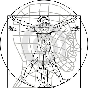 Leonardo da Vinci man