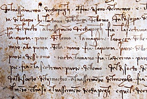 Leonardo da Vinci manuscript