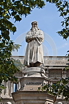 Leonardo Da Vinci memorial photo