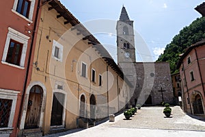 Leonessa, historic town in Lazio, Italy