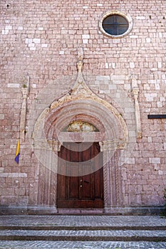 Leonessa, historic town in Lazio, Italy