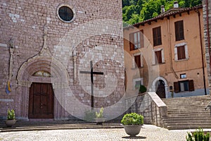 Leonessa, historic town in Lazio, Italy