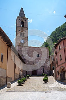 Leonessa, historic town in Lazio, Italy