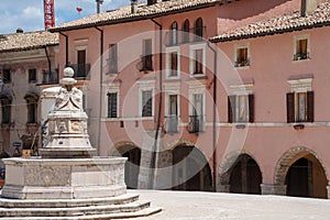 Leonessa, historic town in Lazio, Italy