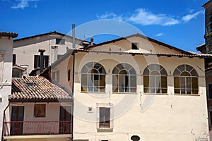 Leonessa, historic town in Lazio, Italy