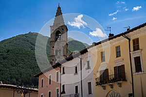 Leonessa, historic town in Lazio, Italy