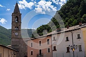 Leonessa, historic town in Lazio, Italy