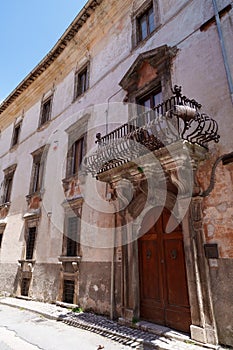 Leonessa, historic town in Lazio, Italy