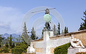 Leonidas monument, Thermopylae, Greece