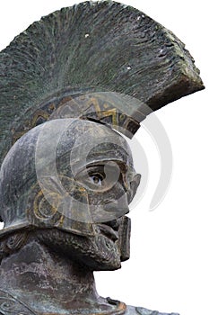 Leonidas statue from Sparta, Greece photo