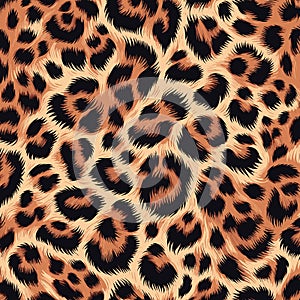 leopard animal fur pattern texture background.
