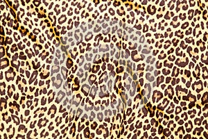 Leopard effect fabric pattern background sample Leopard print seamless background