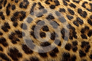 Leopard fur background.