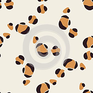 Leopard groovie pattern