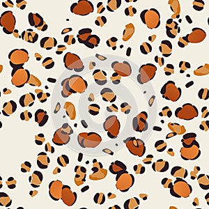 Leopard groovie pattern