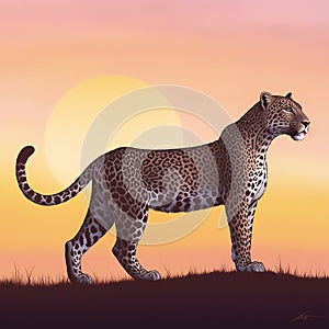 leopard in jungle stock photos of nature