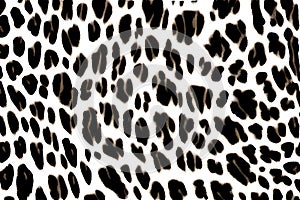 Leopard pattern abstract backgroud. Generative AI