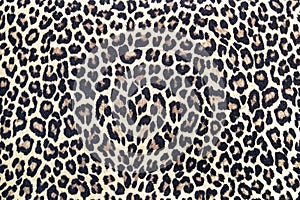 Leopard pattern, fabric texture, background print. African style leopard print, seamless. Animal effect skin textile design.