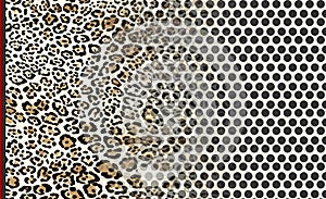 Leopard Pattern. Leopard Print. Leopard Texture. Leopard background. Animal Skin For Textile Print, Wallpaper.Geometric And Ethnic