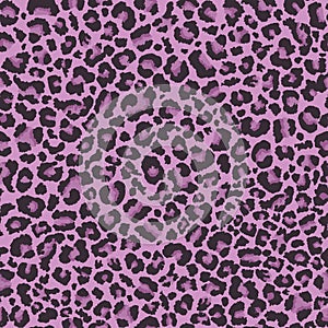 Leopard pattern. Purple fashion texture