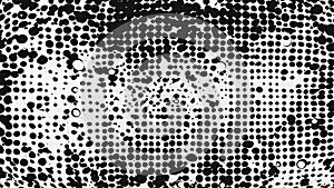 leopard print background An abstract vector illustration of a halftone texture overlay. The texture has a black-and-white scheme