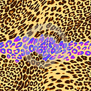 Leopard Print. Leopard Seamless Pattern.