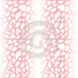 Leopard print pattern. Repeating seamless vector