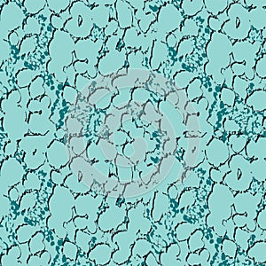 Leopard print pattern. Vector seamless background