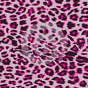 Leopard print repeat texture