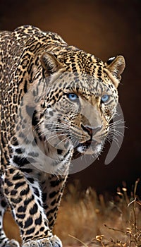 Leopard's Prowess in Focus photo