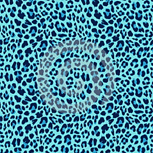 Leopard seamless pattern design, background
