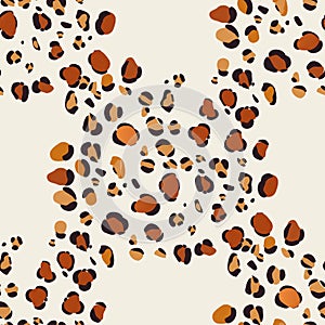 Leopard skin spots