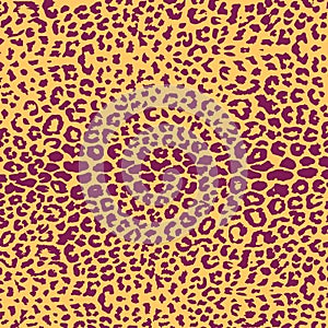 Leopard skin texture.