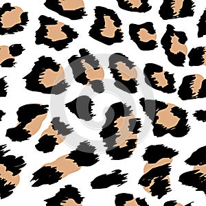 Leopard spots pattern design