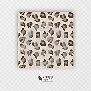 Leopard Spots Pattern, Leopard seamless pattern. Animal print. Vector background
